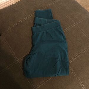 Torrid - Teal Leggings - Size 2